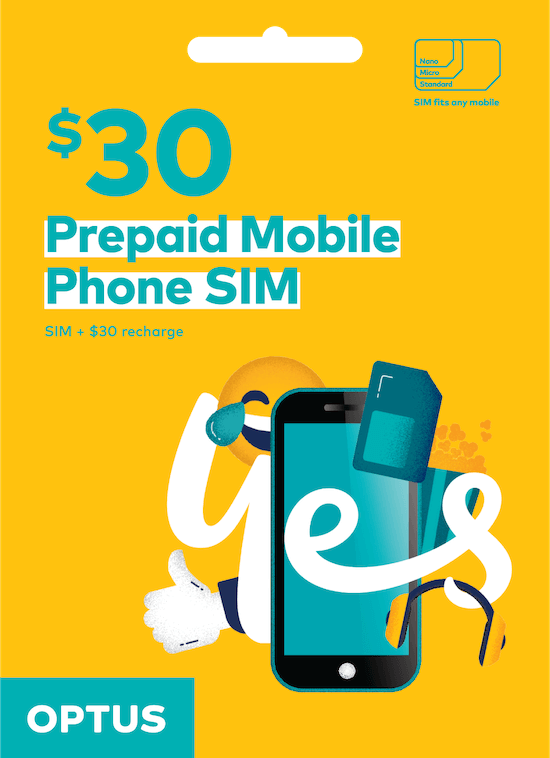 optus prepaid $30 for 6 months